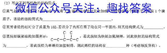 寿春中学2023届毕业班第一次模拟考试化学