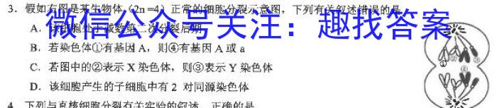 炎德英才大联考 长沙市一中2023届高三月考试卷(八)生物