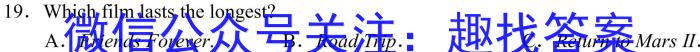 天一大联考海口市2023届高三学生学科能力诊断英语