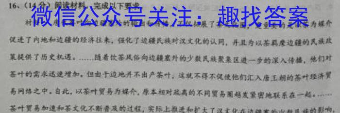 金考卷2023年普通高等学校招生全国统一考试 新高考卷 押题卷(二)英语