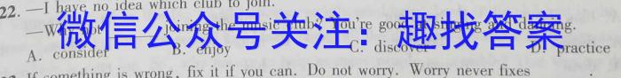 2023年陕西省初中学业水平考试·全真模拟（六）英语