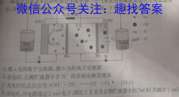 贵州2023年六校联盟高三下学期适应性考试(四)4化学