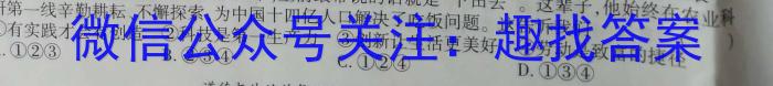 2023年普通高等学校招生统一考试 S3·临门押题卷(四)&政治