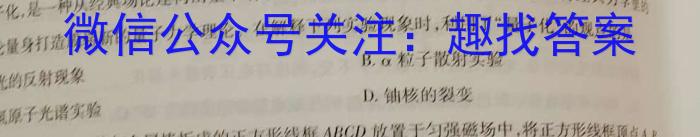 2023届中考导航总复习·模拟·冲刺·二轮模拟卷(三)3物理`