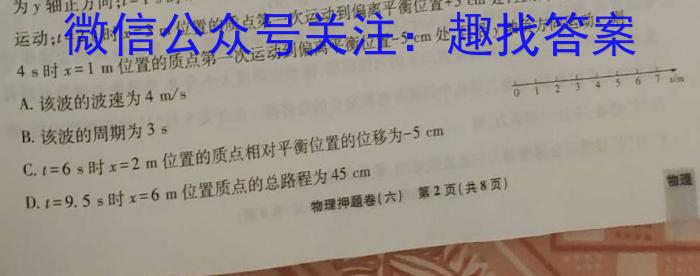 2023年湖南省普通高中学业水平合格性考试仿真试卷(专家版一)f物理