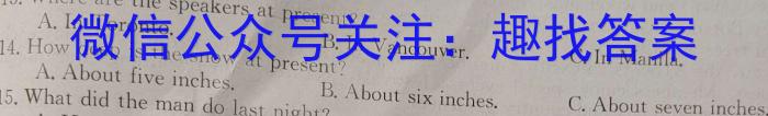 2023届中考导航总复习·模拟·冲刺·二轮模拟卷(二)英语