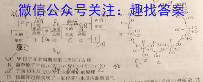 学林教育2023年陕西省初中学业水平考试·名师导向模拟卷(一)A化学