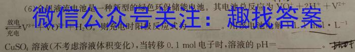 江西省2023年学科核心素养·总复习(八)化学