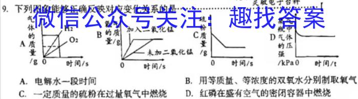 2023年山西省中考模拟联考试题(二)化学