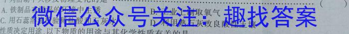 2023年山西中考千校模拟试题（一）化学