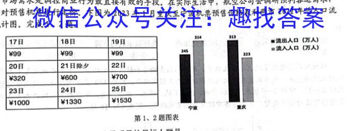 2023年全国高考·冲刺预测卷(五)政治试卷d答案
