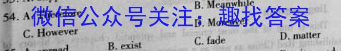 湖南省部分学校2023年4月高三模拟考试英语