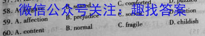 2023年陕西省初中学业水平考试全真模拟（三）C版英语