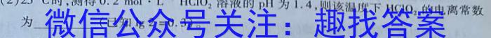 2023届衡中同卷 信息卷 新高考/新教材(一)化学