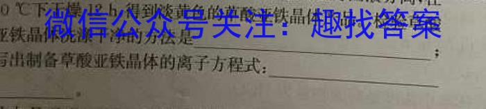 2023届炎德英才长郡十八校联盟高三第二次联考（新高考卷）化学