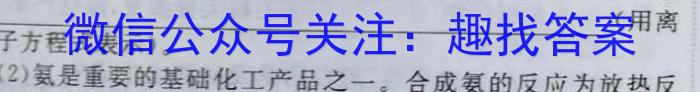 皖智教育 安徽第一卷·2023年八年级学业水平考试信息交流试卷(二)化学