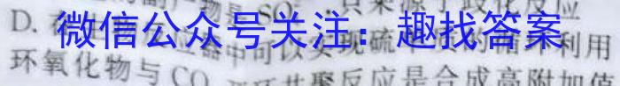 长郡、雅礼、一中、附中联合编审名校卷2023届高三月考试卷九(全国卷)化学