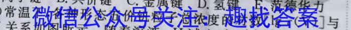 安徽省中考必刷卷·2023年名校内部卷（四）化学