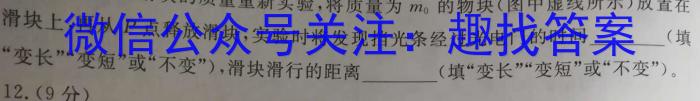 2023年陕西省初中学业水平考试·全真模拟（四）A卷物理`