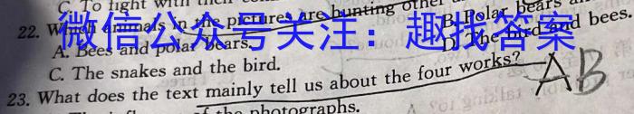 2023届全国普通高等学校招生统一考试 JY高三模拟卷(五)英语
