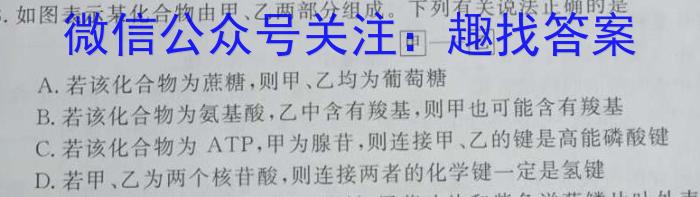 2023年普通高等学校招生全国统一考试 23·JJ·YTCT 金卷·押题猜题(十)生物试卷答案