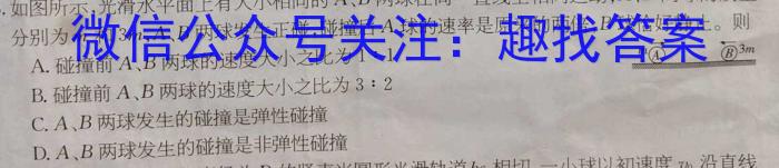 2023年普通高等学校招生全国统一考试冲刺预测·金卷(六)f物理