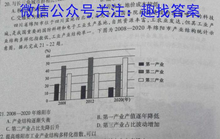 安师联盟2023年中考权威预测模拟考试（五）&政治