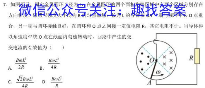 2023年陕西省初中学业水平考试全真模拟（三）C版物理`