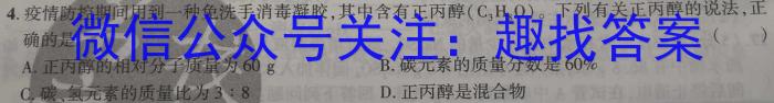 2023年陕西省初中学业水平考试全真模拟试题A版化学