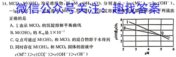 江淮名卷·2023年安徽中考模拟信息卷(五)5化学