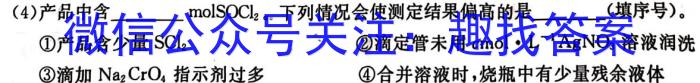 2023年中考导向预测信息试卷(二)化学