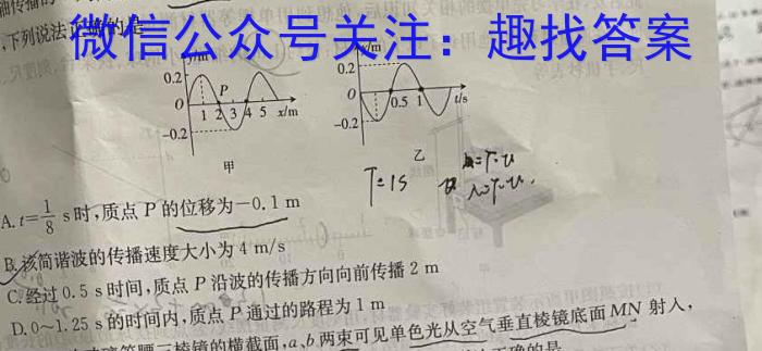 大联考·三晋名校联盟2022-2023学年高中毕业班阶段性测试（五）【山西专版】f物理