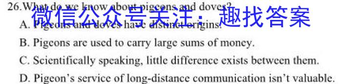 云南师大附中(师范大学附属中学)2023届高考适应性月考卷(九)英语