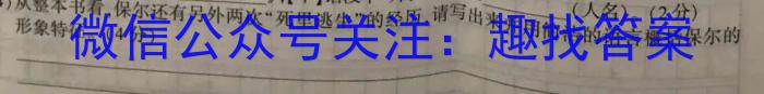 2023年普通高等学校招生全国统一考试 高考模拟试卷(二)语文