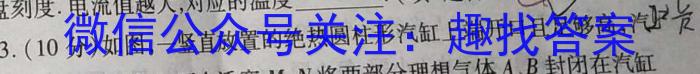 衡中文化2023年衡水新坐标·信息卷(一)q物理