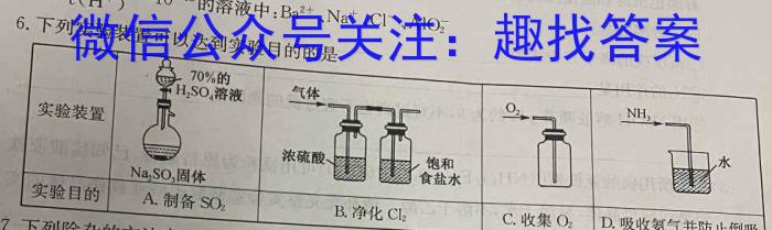 2023年河北省初中毕业生学业考试模拟(三)化学