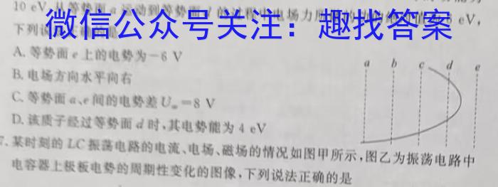 2023届衡中同卷 信息卷 新高考/新教材(一).物理