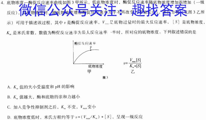 2023年河北省新高考模拟卷（二）生物