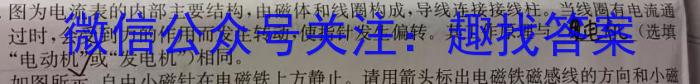 陕西省2023年最新中考模拟示范卷（八）物理`