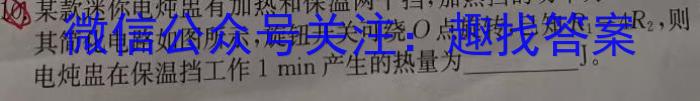 陕西省2023年中考原创诊断试题（一）q物理