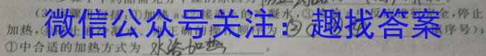 江淮名卷·2023年安徽中考模拟信息卷(六)化学