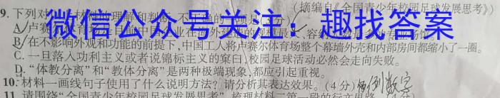 山西省2024-2023学年度第二学期八年级质量检测（R-PGZX Q SHX）语文