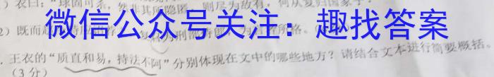 2023届柳州高中/南宁三中高三(4月)联考语文