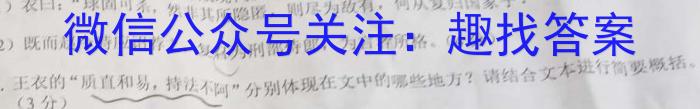 2023年普通高等学校全国统一模拟招生考试 高三新未来4月联考语文