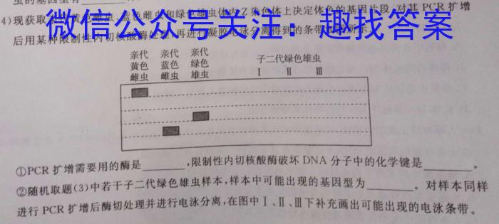 天一大联考 2023届高中毕业年级第二次模拟考试生物