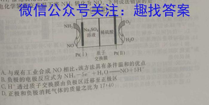 2024届广东高二年级4月联考化学