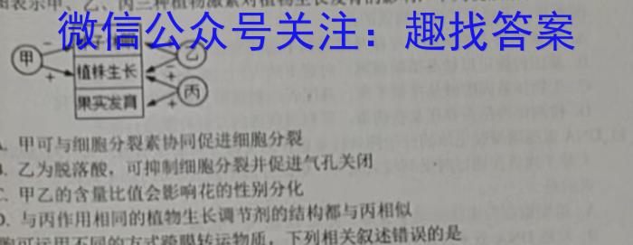 2023届老高考地区高三4月联考(23-438C)生物