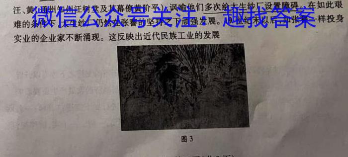 2023年湖南大联考高三年级4月联考（478C·HUN）历史
