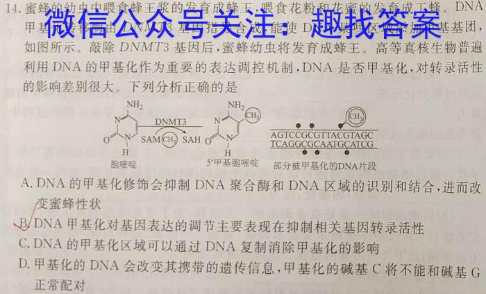 安徽省芜湖市2023年九年级毕业暨升学模拟考试(二)生物