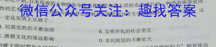 湖北省六校2024-2023下学期高一期中考试&政治